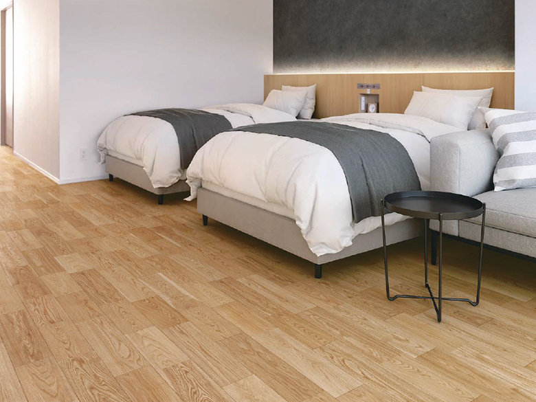 宿泊施設向け 土足用防音フローリング【MESSAGE Hotel】 / 朝日ウッドテック株式会社