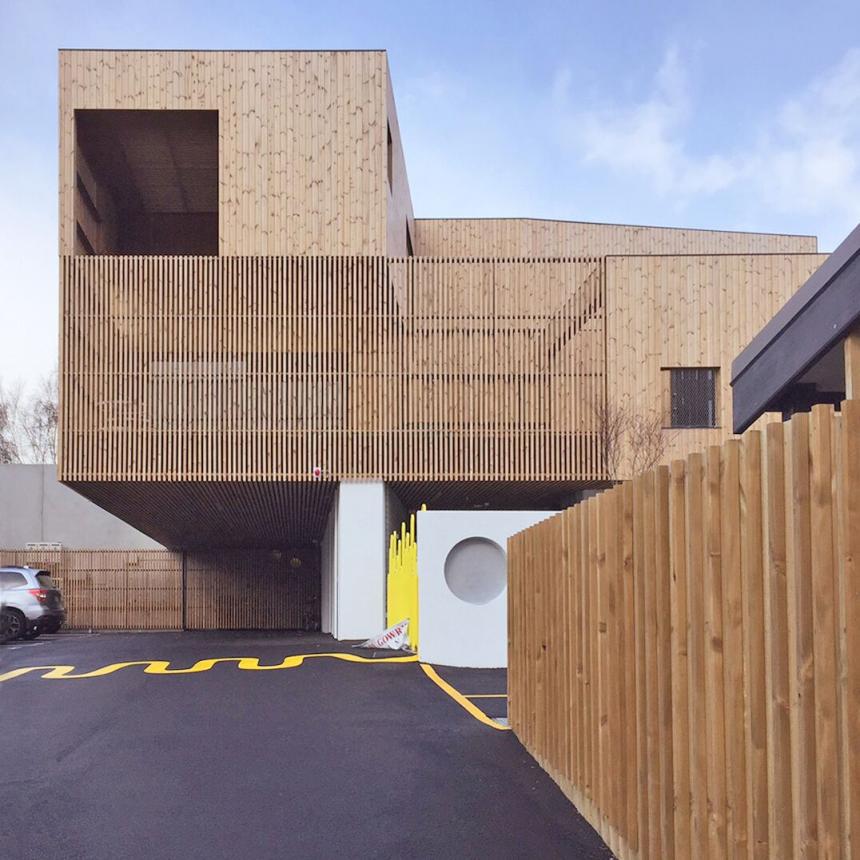 高熱乾燥処理木材パインサーモウッド