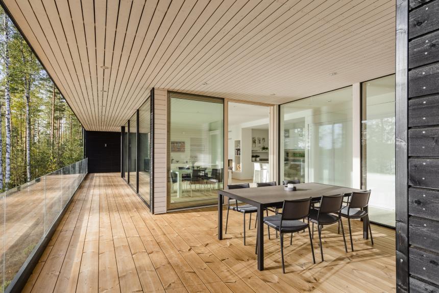 高熱乾燥処理木材パインサーモウッド