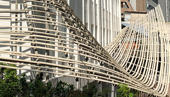 高耐久化天然木材「アコヤ」