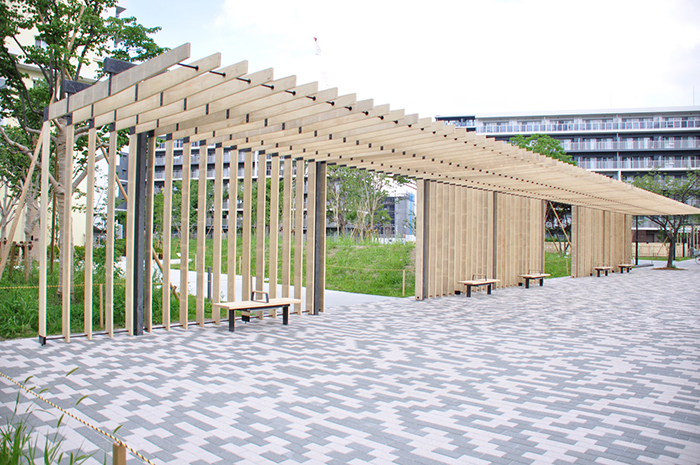 高耐久化天然木材「アコヤ」