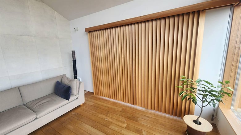 純国産の杉製 ウッディブラインド / Woody Blind/株式会社サカモト