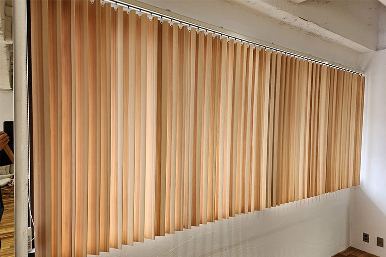 純国産の杉製 ウッディブラインド / Woody Blind/株式会社サカモト