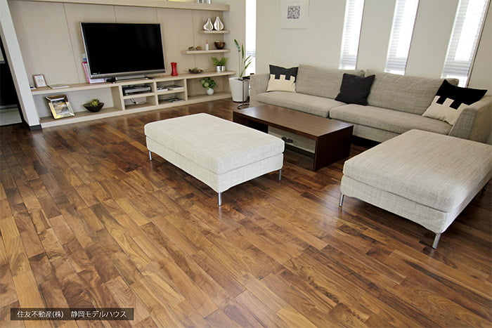 無垢フローリング【ブラックウォールナット】