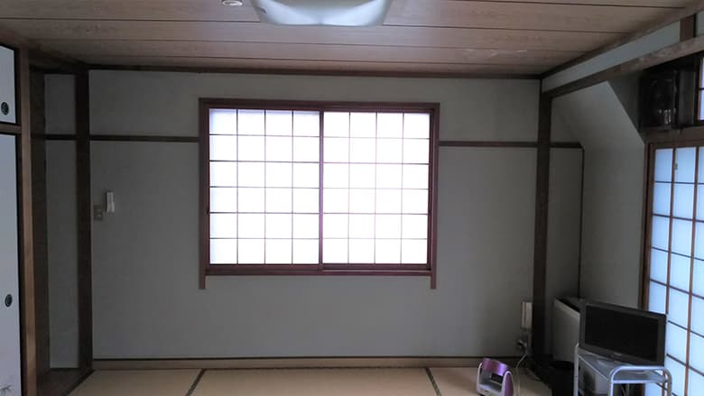 ローラーで塗る漆喰 しっくのん