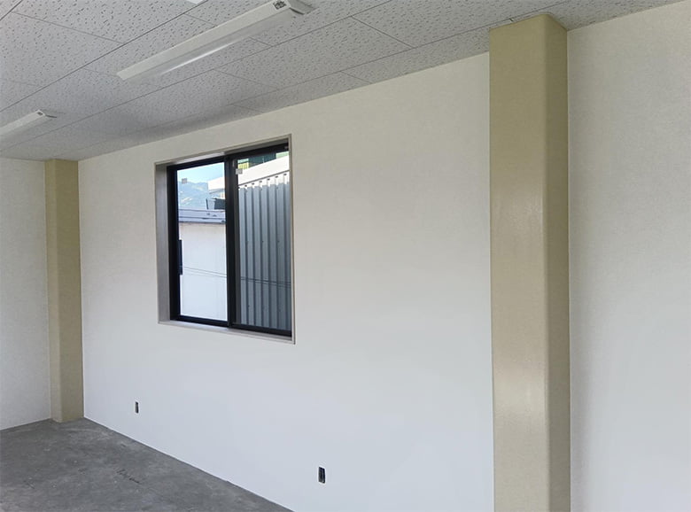 ローラーで塗る漆喰 しっくのん