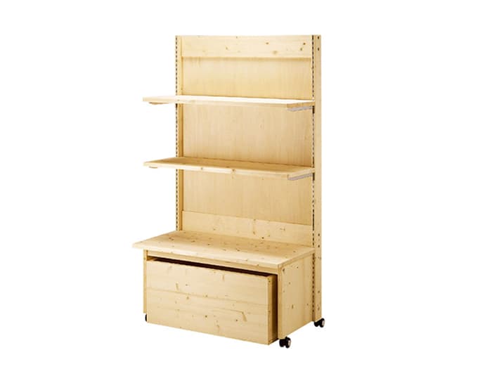 木製システム什器・ウッドコンポシリーズ