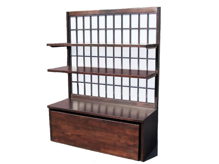 木製システム什器・ウッドコンポシリーズ