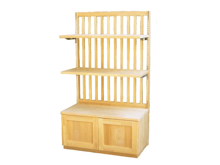 木製システム什器・ウッドコンポシリーズ