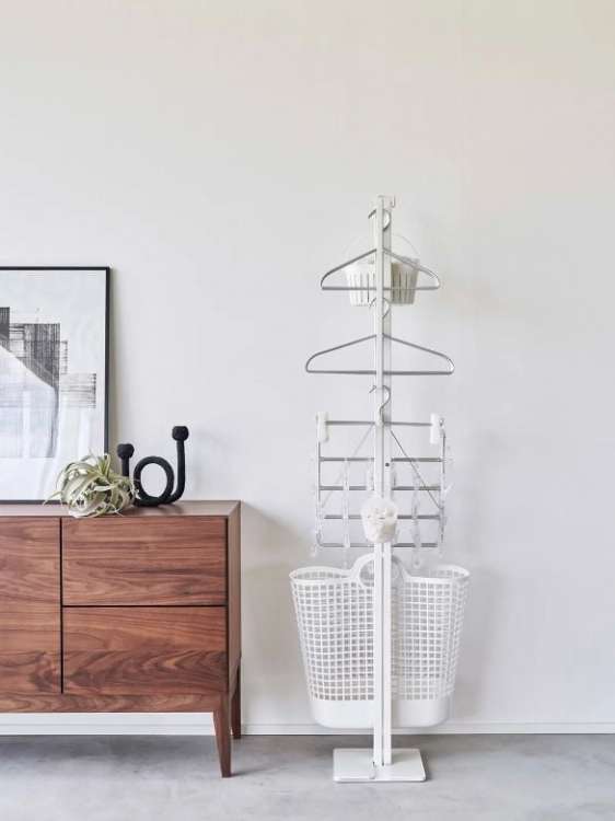 【tower】折り畳み室内物干し/山崎実業株式会社