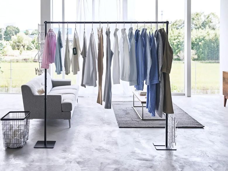 【tower】折り畳み室内物干し