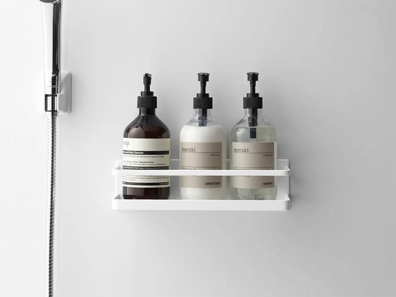 【MIST】マグネットバスルームラック  ワイド