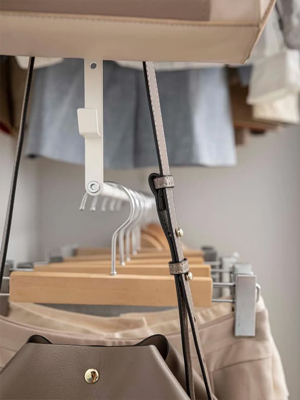 【smart】伸縮収納力アップ2段ハンガー