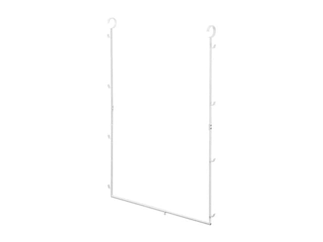 【smart】伸縮収納力アップ2段ハンガー