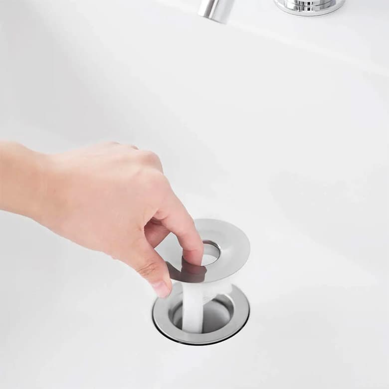 【tower】洗面排水口ゴミ受けネットホルダー