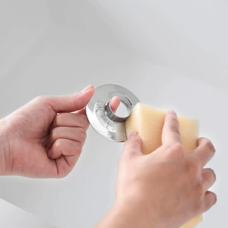 【tower】洗面排水口ゴミ受けネットホルダー