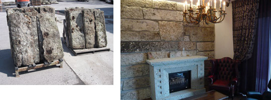 天然石材「大谷石」