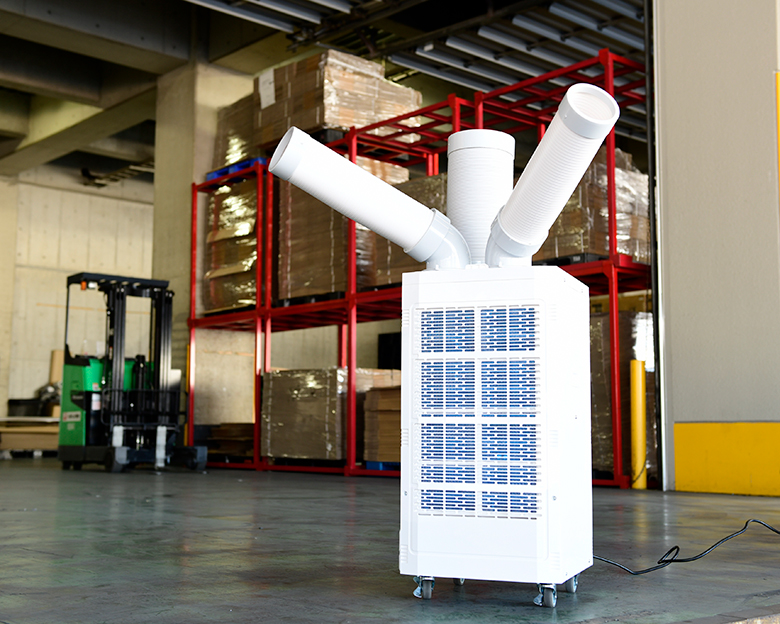 ツインダクトスポットエアコン/株式会社山善