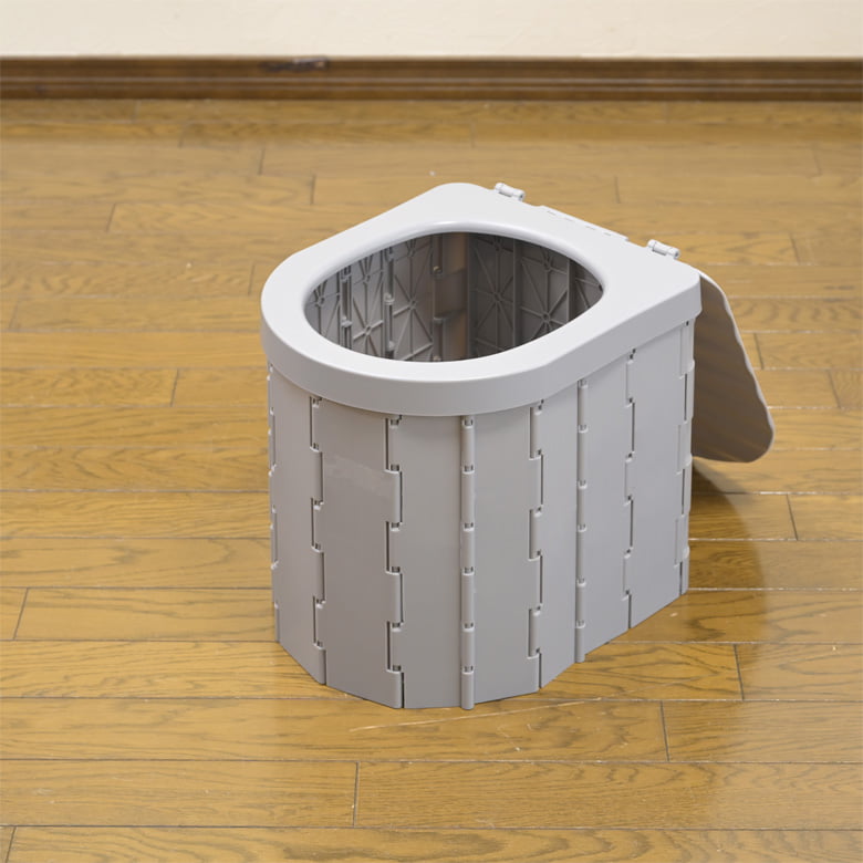 サッと簡単トイレ 折りたたみ YKT-12G