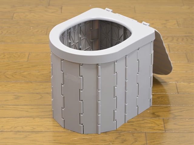 サッと簡単トイレ 折りたたみ YKT-12G