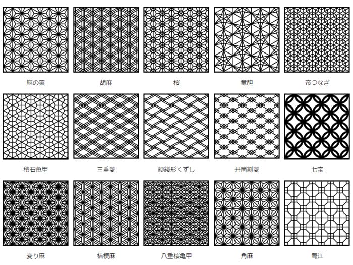 インテリア建具「くみ小紋」