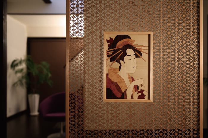 インテリア建具「くみ小紋」