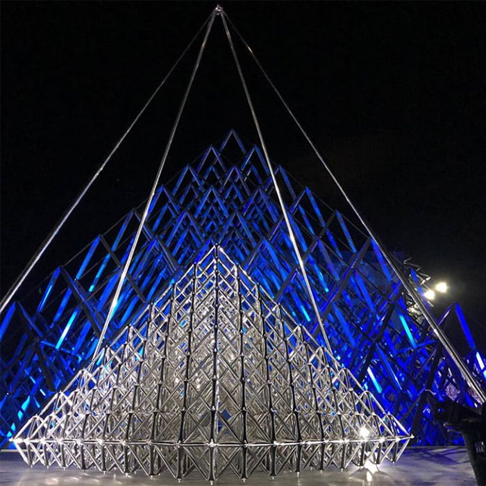 ピラミッドアート