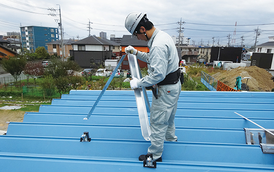 仮設用 三脚支柱