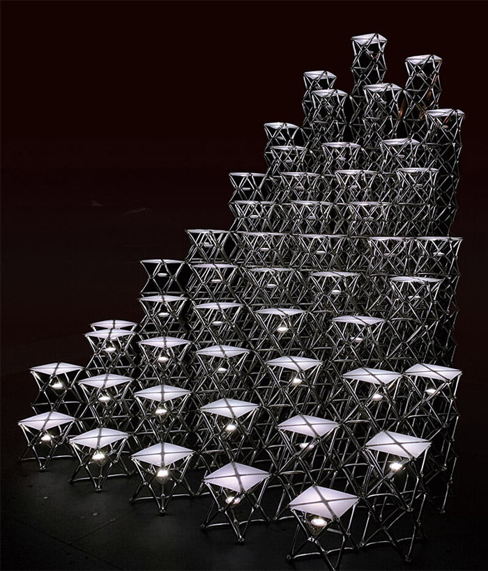 キューブシリーズ【ピラミッドアート】