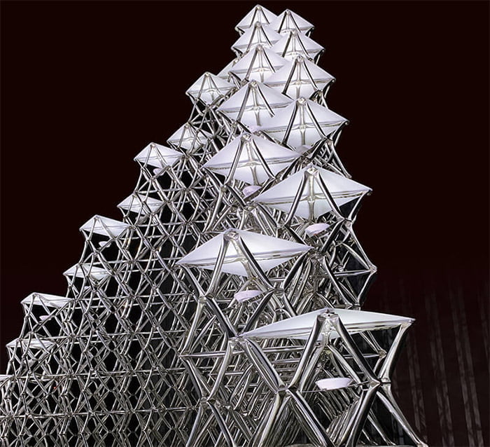 キューブシリーズ【ピラミッドアート】