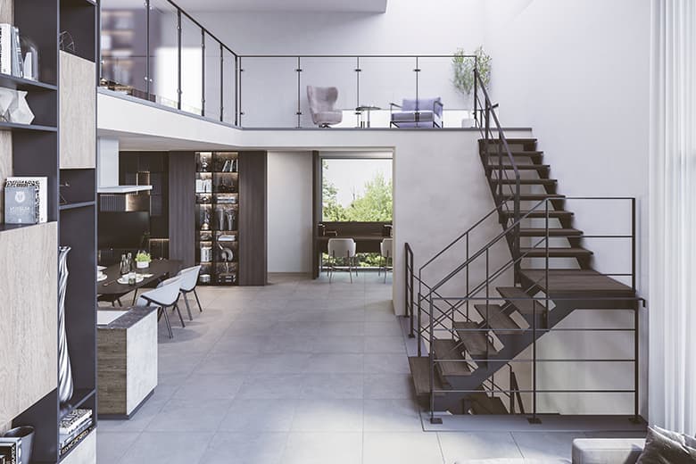 リビング階段SYSTAIR(システア)/株式会社横森製作所