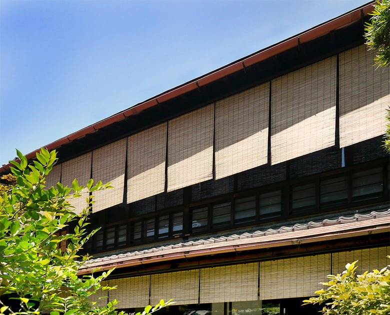 すだれ(葭・蒲芯・萩・竹)