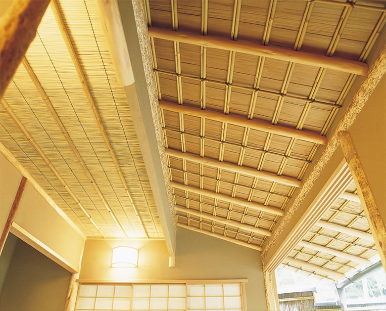 茶室(天井材・水屋材等)