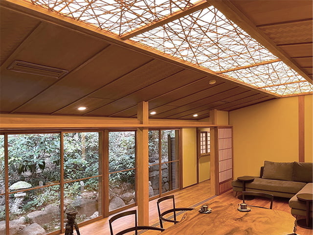 光天井(間接照明天井)