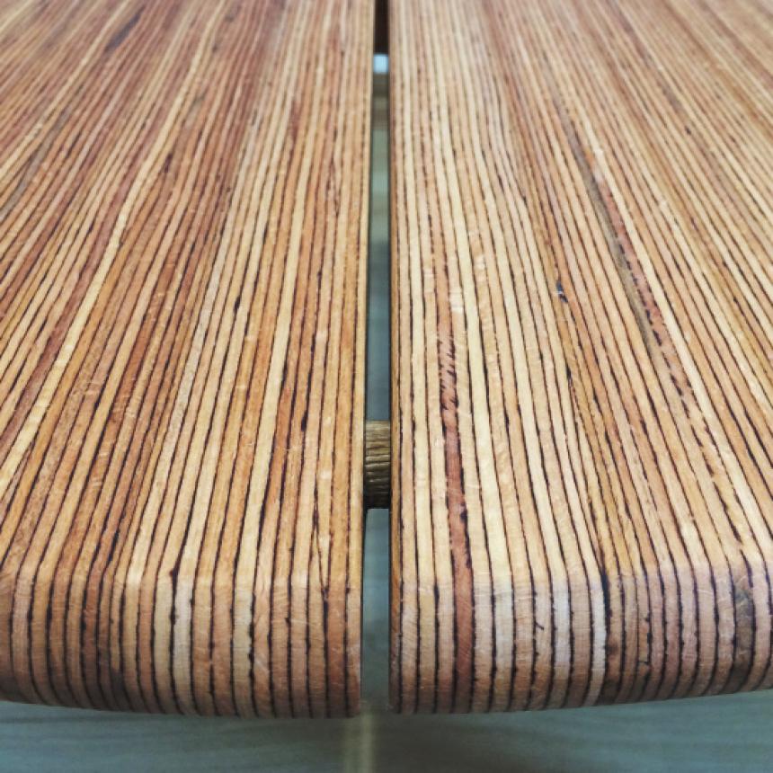 BauBuche Panel / Beech laminated veneer lumber