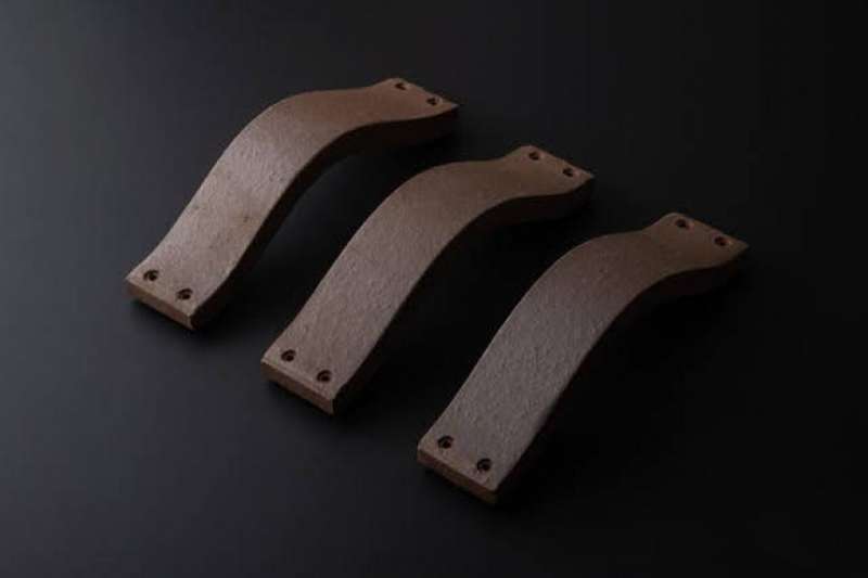 装飾瓦「Woven Ceramic Echizen」/ カラー:窯変 / 株式会社吉光工業