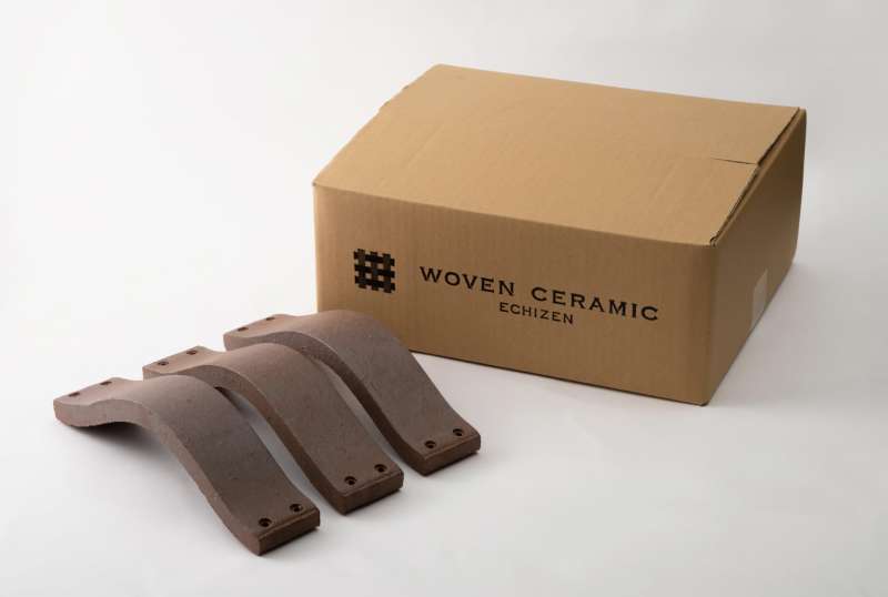装飾瓦「Woven Ceramic Echizen」/ カラー:窯変 / 株式会社吉光工業