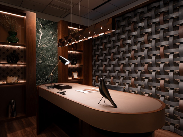 装飾瓦「Woven Ceramic Echizen」| 株式会社吉光工業