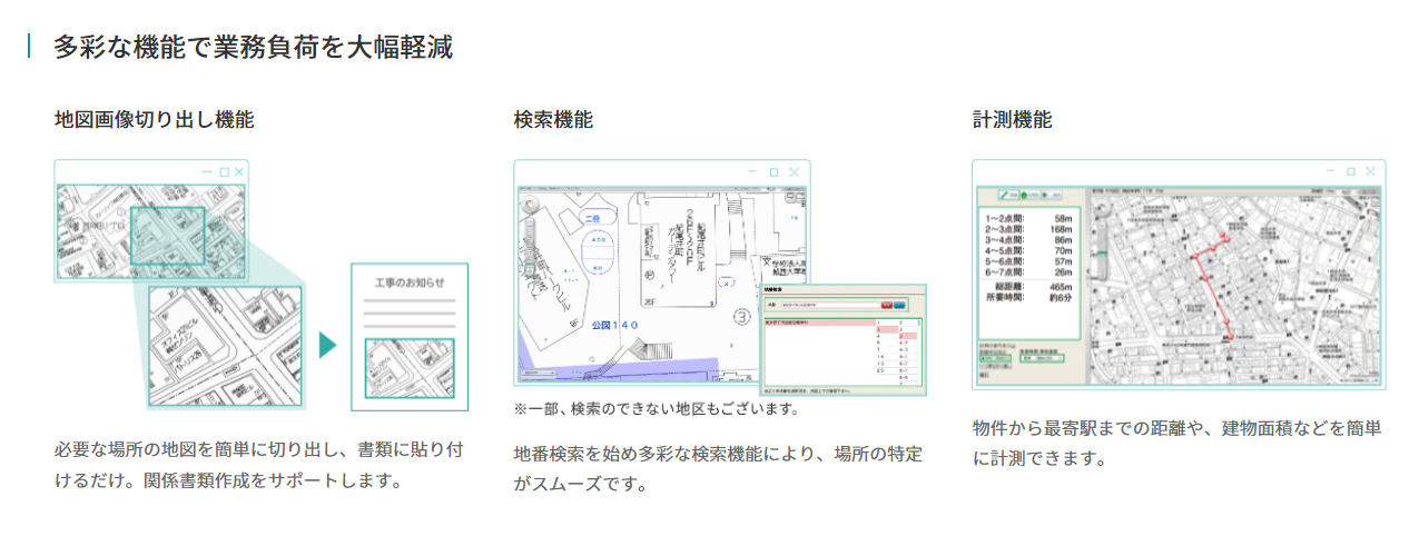 ZENRIN GISパッケージ 建設 for 施工