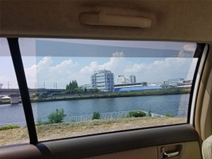 はがせる窓ガラス用遮熱シート「ZEROSHEET」