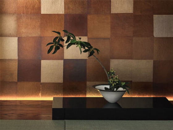 「箔壁紙 カタログ」堀金箔粉株式会社